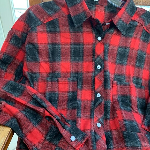 Plaid Button Down Shirt - Picture 3 of 10